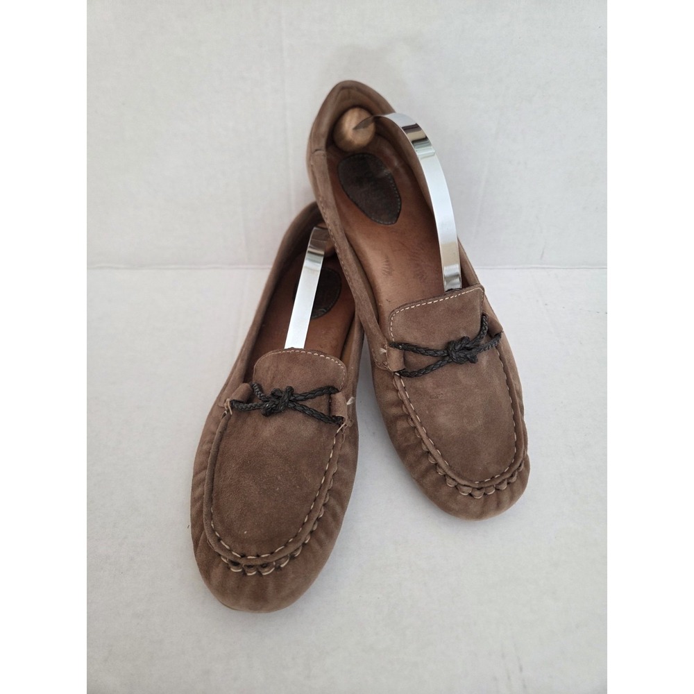 Montana Artisan Crafted Moccasins Women's Loafers Shoes Leather Size 9M Shoes